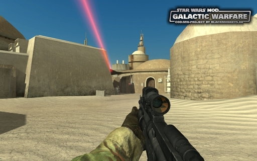 Call of Duty 4: Modern Warfare - Мод Star Wars: Galactic Warfare